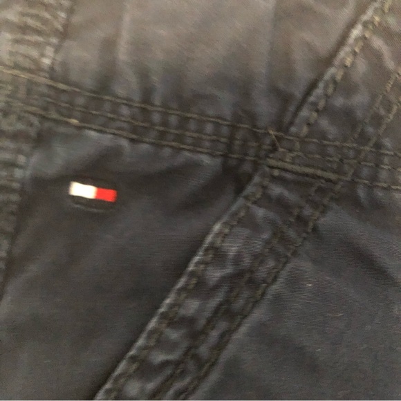 Tommy Hilfiger Navy Blue Kids Cargo Shorts - Picture 2 of 10